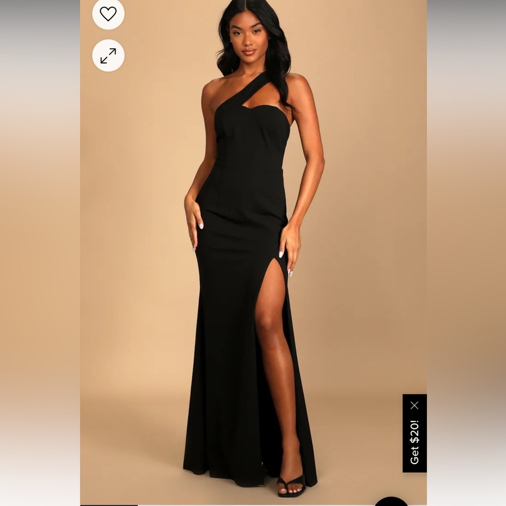 Lulus Black formal dress